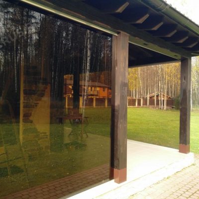 Мягкие окна для веранды и террасы в Москве и МО под ключ Пакет Стандарт